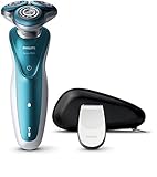 Philips Series 7000 Wet & Dry Men's Electric Shaver S7370/12 with Precision Trimmer (UK 2-Pin Bathroom Plug)