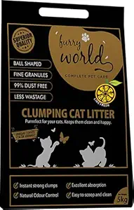 Furry World - Coffee Color Lime Fresh Fragrance Clumping Cat Litter