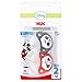 NUK Mickey & Minnie Size 2 Silicone Soother - 2 pack (6-18 months, colours may vary)