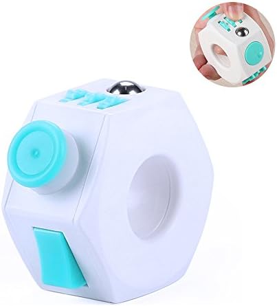 Szjsl Decompression Ring,Decompression toys,New Ring Crush Magic Ring Dice Toys, Decompression Anxiety Second Generation Puzzle