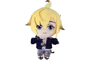 Hanaiette 1 x Genshin Plüschkissen, Genshin Impact Plüsch, gefüllt, Cosplay-Kostüm, Requisiten für Spiele-Fans (Mika)