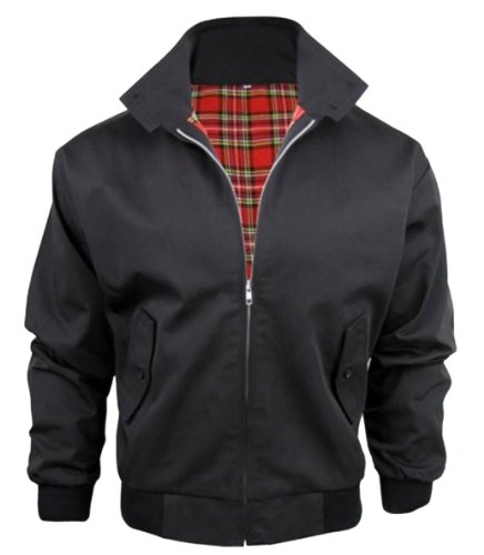 bomber jacket tartan lining