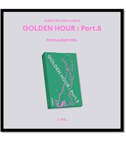 A.TEEZ ATEEZ GOLDEN HOUR : Part.5 [Photobook 3 Ver Set] 14th Mini
