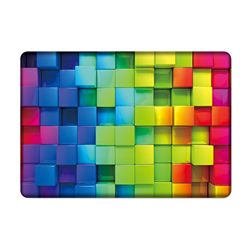KONKY Macbook Pro 15 A1707 Hülle (2016 freigegeben), Schützende Soft-Touch HartschaleTasche Schutzhülle Snap Case für Neueste 2016 Apple MacBook Pro 15 „Zoll mit Touch Bar und Touch-ID, Bunte Schachtel - 2