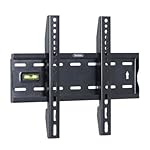 VonHaus 15-42" Fixed TV Wall Mount Bracket with Built-In Spirit Level for LED, LCD, 3D, Curved, Plasma, Flat Screen Televisions - Super Strong 40kg Weight Capacity
