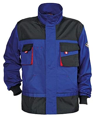 Stenso Emerton® - Veste de Travail multifonctionnelle - Homme - Durable - Bleu Royal/Noir/Rouge - 50
