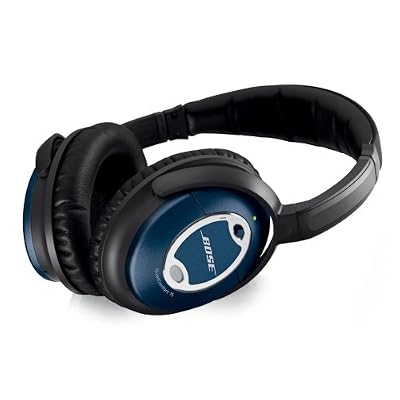 Bose® QuietComfort® 15 Casque à réduction de bruits Edition Limitée Bleu