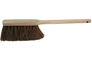 MSV 100103 Balayette Extra Coco Naturel/Bois Hévéa Couleur Naturelle 1,9 x 3,3 x 45 cm