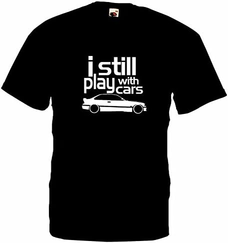 BMW E36 I Still play with Cars Customised Auto T-Shirt