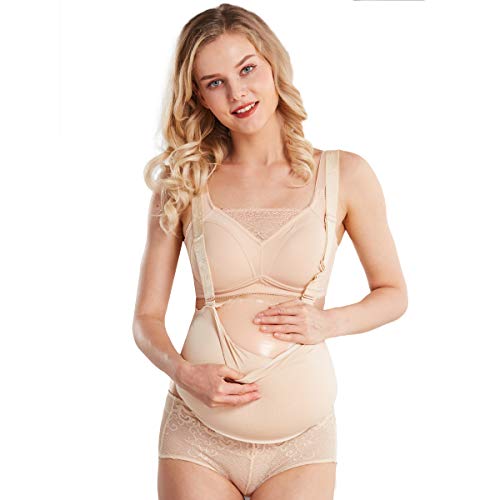 ONEFENG Fake Pregnancy Belly Fake Belly for Acting as a Pregnant Women with Bodysuit ,Fake BellyFake Belly, 7month