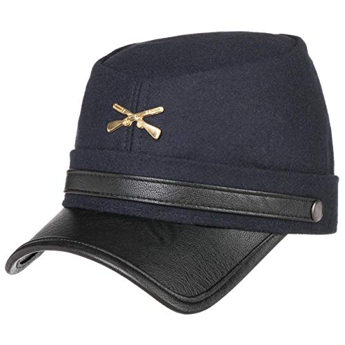 Lipodo Gorra Nordista Hombre | Newsboy USA con Visera, Visera Verano/Invierno | XL (60-61 cm) Azul