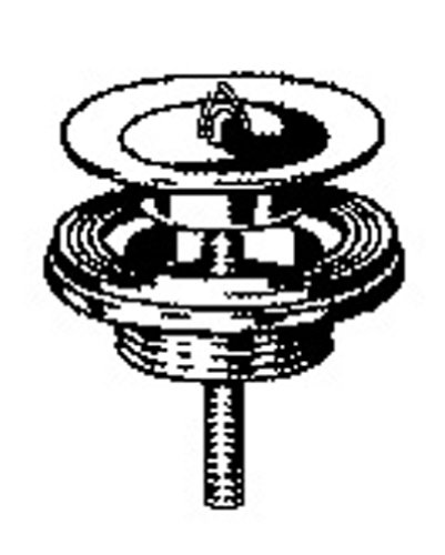 Ablaufventil für Waschtisch | Stopfventil | Stöpselventil | Ablaufstopfen | Waschbecken | Waschbeckenstöpsel | 1 ¼ - 2