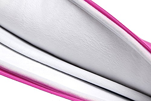WIWU Neopren Notebook Hülle für Macbook Pro Retina 15,4 Zoll Display Wasserdicht Computer Tasche / Tablet Beutel Stoßfest Schutzhülle Klassik Stil (Pink, 15 Zoll) - 5
