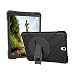 Produktbild Tablet Galaxy Tab S3 9.7 T820 Hülle, Asnlove 360 Grad Drehbare Robustes Kunststoff Hard Case mit Displayschutz - Ausklappbarer Standfuss für Samsung Galaxy Tab S3 9.7 Zoll SM-T820, SM-T825 - Schwarz