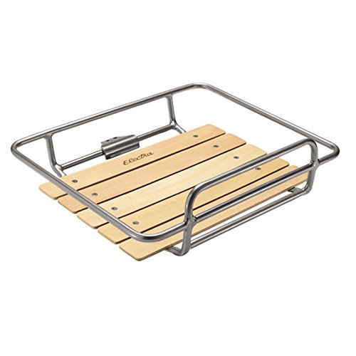 Preisvergleich Produktbild Electra Bicycle Electra Front Gepäckträger Cruiser Holz Silber Fahrrad Transport Korb Tray, 368829