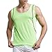 Produktbild Swallowuk MännerCasual T-Shirt Sport Tank Tops Basic Tee Fitness Quick Dry Shirt Ärmellos Sportswear (XL, Grün)