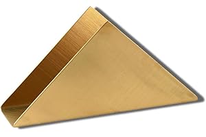 Dtoterul Portatovaglioli in Acciaio Inox Porta Tovaglioli da Tavola in Metallo Porta Tovaglioli Triangolo Porta Carta Portatovaglioli di Carta Supporto per Tovaglioli da Cucina per Tavola Oro