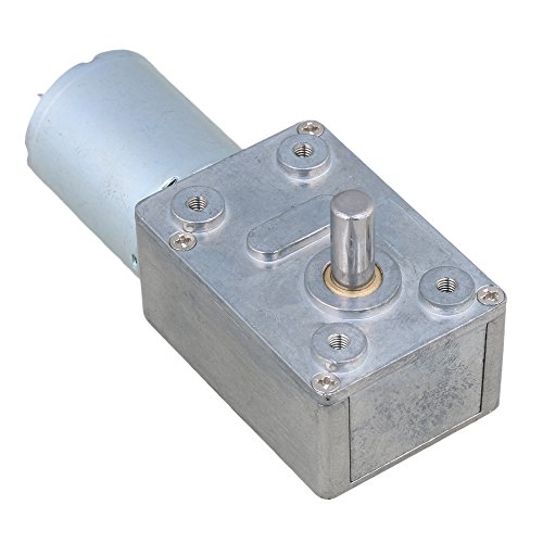 BQLZR DC 12V15RPM Quadratisch hohe Drehmomente Turbo Schnecken Getriebe Motor Rechtwinklig Getriebemotor - 2