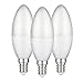 Produktbild ledscom.de E14 LED Leuchtmittel 6W =40W 450lm 270° weiß, 3 STK.