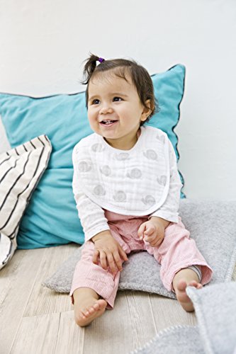 Lässig LLELAMBVP01 Mull-Lätzchen Value Pack Lela, 3 Stück sortiert - 3