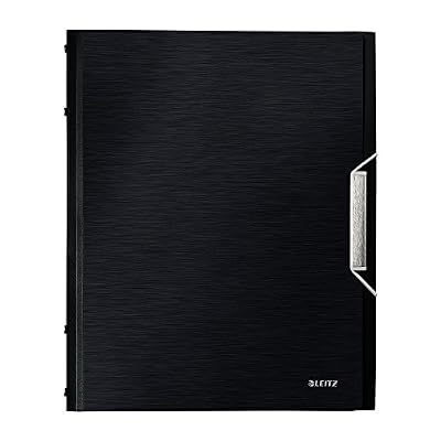 Leitz Style Trieur 12 Touches en PP - Noir Effet Brossé