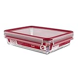 Luftdicht und keimfrei - Längere Frische für Zuhause: Frischhaltedose aus Glas (2 Liter) zur Aufbewahrung, Zubereitung und Servieren von Lebensmitteln, Einzigartige Frischedichtung ohne Zwischenräume