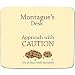 Produktbild Montague Schreibtisch – Approach mit Vorsicht (oder zumindest mit Kekse) Cookie Design – Persönlicher Namen Mauspad – PREMIUM (5 Dick)