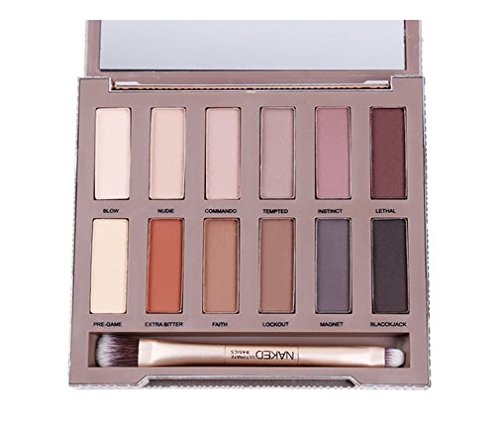 VWH 12 Farben Lidschatten Palette Mega Nudes Eyeshadows - 2
