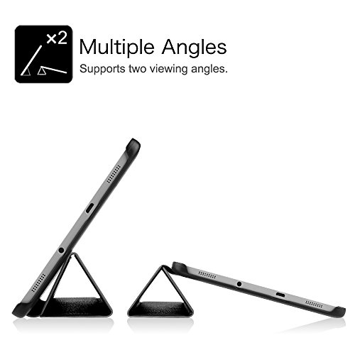 Fintie Samsung Galaxy Tab S2 8.0 Hülle Case – Ultra Schlank Superleicht Ständer Smart Shell Cover Schutzhülle Tasche mit Auto Schlaf / Wach Funktion für Samsung Galaxy Tab S2 8.0 T710 / T715 / T719 (8 Zoll) Tablet-PC, Schwarz - 7