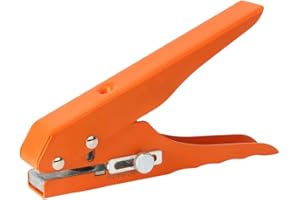 Gokoti Alicates Punzonado para Bandas Borde de 12 Mm Cubierta Orificio de Tornillo para CarpinteríA Herramientas de Punzonado de PVC Herramientas de Punzonado Herramientas de CarpinteríA