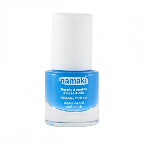 Preisvergleich Produktbild NAMAKI - Nagellack auf Wasserbasis - Blauer Himmel - Einfach zu verarbeiten - Trocknet schnell - Keine schädlichen chemischen Zusätze - 7,5 ml
