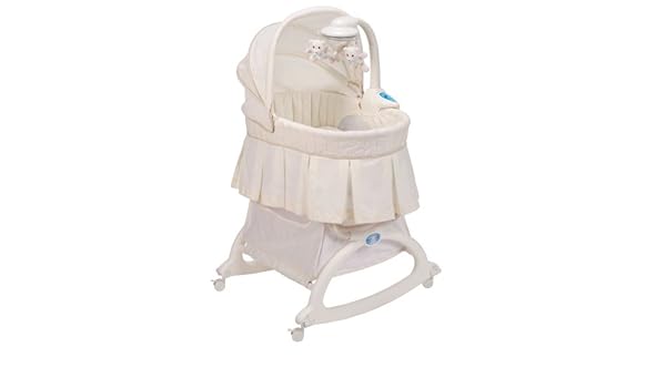 kolcraft cuddle n care light vibes mobile rocking bassinet assembly