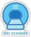 Produktbild SkyBug MRI Scanner Bumper Sticker Vinyl Art Decal for Car Truck Van Window Bike Laptop