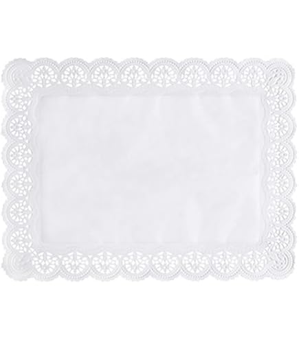100 Tortenspitzen Rund Ø 36 Cm – Weißes Tortenpapier, Praktisch Zum Dekorieren & Servieren