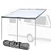 Produktbild Hypercamp Sonnensegel Sunny 300" für Kederleisten 7 mm 300 x 240 cm inkl Stangen, Heringe, Leinen für Wohnwagen, Wohnmobile und Bus
