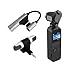 Produktbild Fcostume Typ C auf 3,5mm-Audio Adapter Externes Funkmikrofon für DJI Osmo Pocket (Silber)
