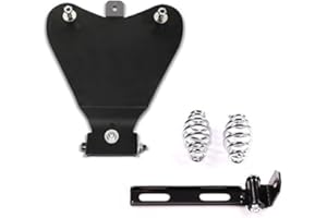 CRAFTRIDE Grundplatte für Bobber-Solositze mit Barrel-Federn für Suzuki Intruder VS 1400/ VS 600/ VS 750/ VS 800, LS 650 Savage, Marauder GZ 125/250, Marauder VZ 1600/800