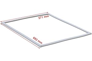 JCSPARES® - Guarnizione Magnetica 692 x 571 mm Per FREEZER CONGELATORE Frigorifero Compatibile Con Whirlpool Bauknecht Ed Ulteriori