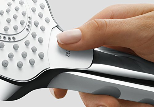 hansgrohe Croma Select S Brauseset, 0,90m, 3 Strahlarten, weiß/chrom - 4