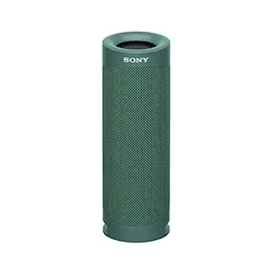 Sony SRS-XB23 Wireless Extra Bass Bluetooth Speaker with 12 Hours Battery, Party Connect, Waterproof IPX67, Dustproof, Rustproof, Shockproof Speaker with Mic, Loud Audio for Phone Calls/WFH (Green)