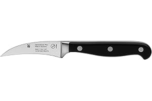 WMF Spitzenklasse Plus - Cuchillo Pelador de 17,5 cm con Hoja de Acero Templado Completamente Forjado de 7 cm