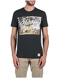 FRANKLIN & MARSHALL - CAMISETA MANGA CORTA - HOMBRE - COLOR: NEGRO - TALLA: M