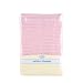 DK 100 Percent Cotton Cellular Pram Blanket (Pink)