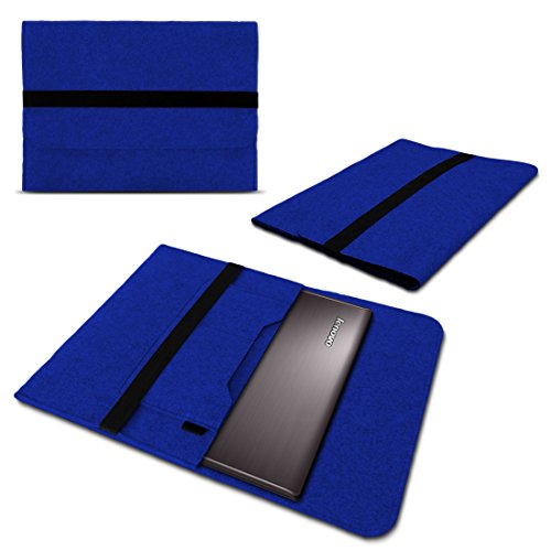 NAUC Lenovo Yoga 520 14 Zoll Tasche H  lle Filz Sleeve Case Schutzh  lle Notebook Cover  Farben Blau