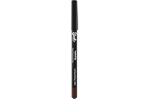 Sleek MakeUP Locked Up Super Precise Lip Liner, Long Lasting, Super Pigmented, Just Say Nothing (Dark Brown) 1.8g