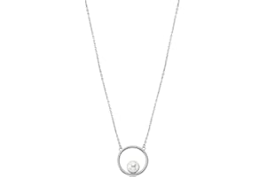 LOTUS STYLE Collar Mujer Acero Inoxidable - Colgante de Perlas - Resistente al Agua LS2000-1/1 - Collares Mujer Special Prices - Regalo de Cumpleaños, Aniversario, San Valentín, Madre y más