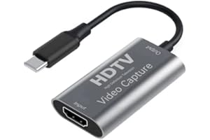 ITAP USB C to HDMI Adapter | HDMI Video Capture Card 60fps 4K 1080p HD for Recording | Editing Video | Broadcasting | Gaming | Live Streaming