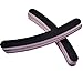 LHWY 10pcs Professional Nail Files Buffer Buffing Slim Crescent Grit Sandpaper