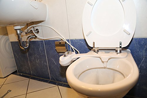 Gadingo Bidet FF-02 – Bidet Aufsatz mit Warmwasser für Intimreinigung – nachrüstbares Dusch-WC - 5