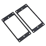 humbucker pickups covered vs uncovered MATERIAL DURADERO: Hecho de material metálico de alta calidad, por lo que este pickup es muy sólido y duradero para su uso, también tiene un largo tiempo de servicio.